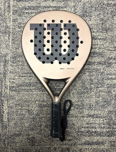 Wilson carbon force - carbon, padel